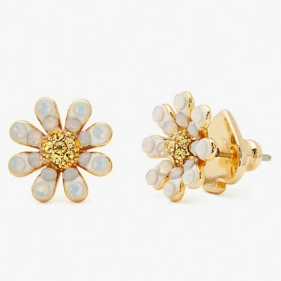 🔹️Kate Spade 🔹️Dazzling Daisy Pendsnt Necklace And Earring Bundle - Picture 9 of 10